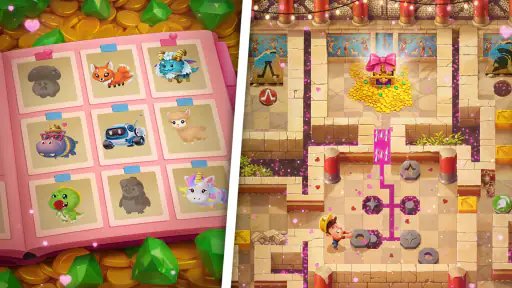 Diggy's Adventure Puzzle Game screenshot