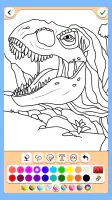 Dino Coloring Game screenshot