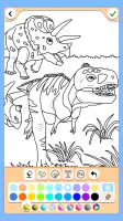 Dino Coloring Game screenshot