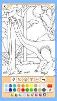 Dino Coloring Game screenshot