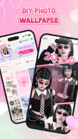DIY Wallpaper Maker Collage screenshot