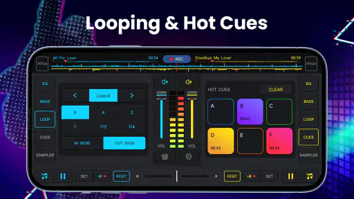 DJ Music mixer - DJ Mix Studio screenshot