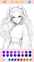 Doll Color: Princess Coloring screenshot