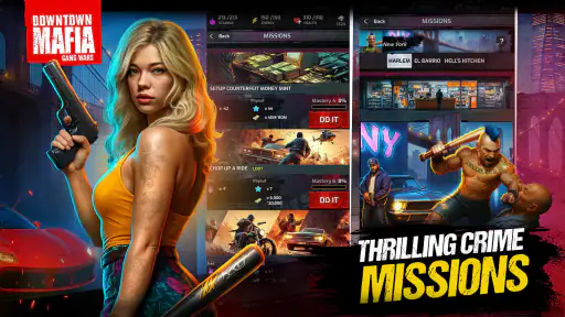 Downtown Mafia: Gang Wars Game screenshot