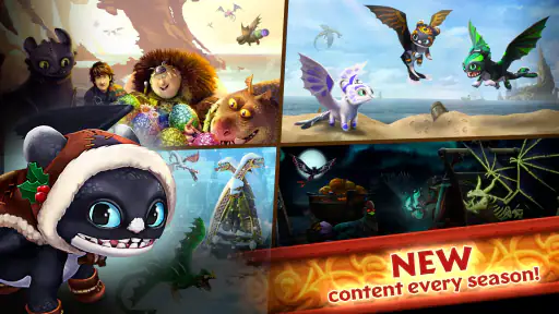 Dragons: Rise of Berk screenshot