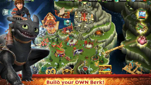 Dragons: Rise of Berk screenshot