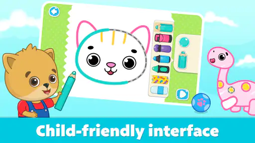 Coloring for Kids: Drawing 2-6 screenshot