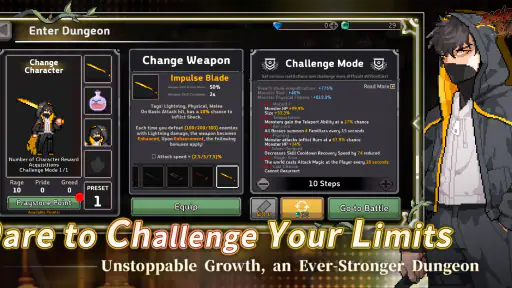 Dungeon Slasher : Roguelike screenshot