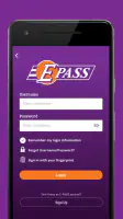 E-PASS Toll App screenshot
