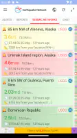 Earthquake Network screenshot