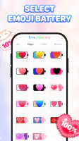 Emoji Battery - Battery Icon screenshot