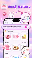 Emoji Battery Icon Customize screenshot