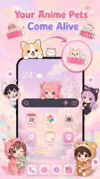 Emoji Battery & Shimeji Pets screenshot