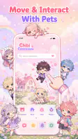 Emoji Battery & Shimeji Pets screenshot