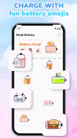 Emoji Battery: Status Bar screenshot