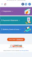 EZChildTrack Parent Portal screenshot