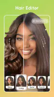 FacePic Face Editor, Hair, Age screenshot