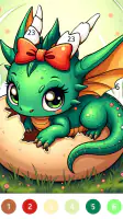 Fairytale Color by number game screenshot