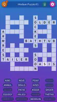 Fill-in Crosswords Unlimited screenshot