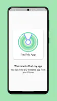 Find my app screenshot
