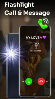 Flashlight : SMS & Call Alert screenshot