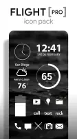 Flight Pro - White Icon Pack screenshot