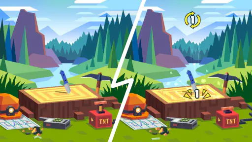 Flippy Knife: 3D flipping game screenshot