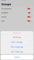Fluent Reader Lite - RSS Clien screenshot