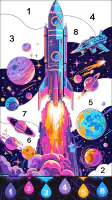 Fluid Art:Color By Number screenshot