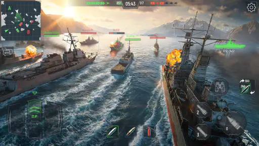 Force of Warships: Ship Games screenshot