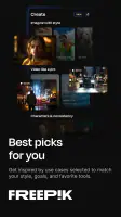 Freepik: Design & edit with AI screenshot
