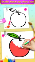 Fruits Coloring Book & Drawing screenshot