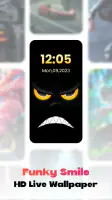 Funky Smiles Live Wallpaper screenshot