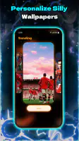 Funny Smile Live Wallpaper screenshot