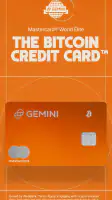 Gemini: Bitcoin Credit Card screenshot