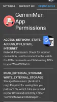 GeminiMan WearOS Manager screenshot