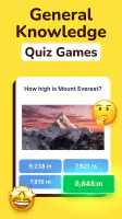 General Knowledge Quiz Games screenshot