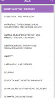Geriatrics At Your Fingertips screenshot