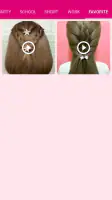 Girls Hairstyle Step By Step screenshot