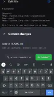 GitHub screenshot