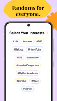 Glimmer: Interactive Fanfics screenshot
