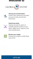 Global Entry screenshot