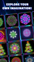 Glow Art Drawing - Doodle App screenshot