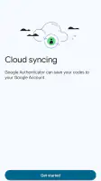 Google Authenticator screenshot