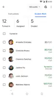 Google Classroom screenshot
