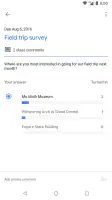 Google Classroom screenshot