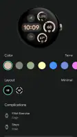 Google Pixel Watch screenshot