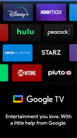 Google TV screenshot