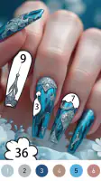 Gown Color by Number Book screenshot