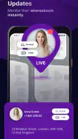 GPS Location Tracker Phone App screenshot